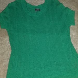 green sweater shirt